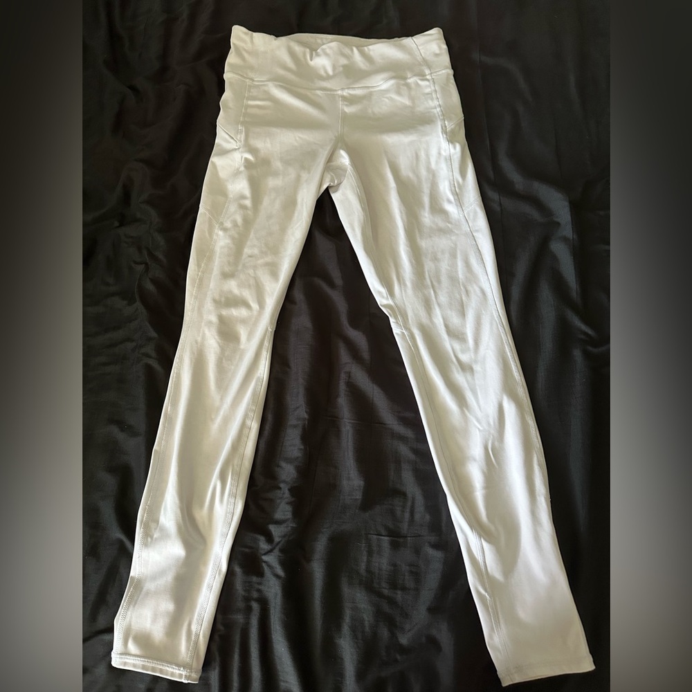 Athleta White Yoga Leggings - Size Medium